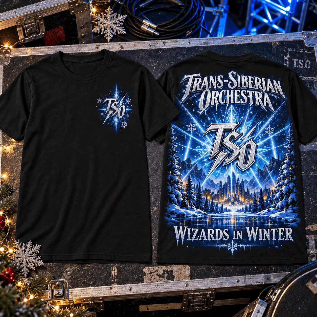 Trans-Siberian Orchestra Frozen Pulse Wizards In Winter Concert T-Shirt